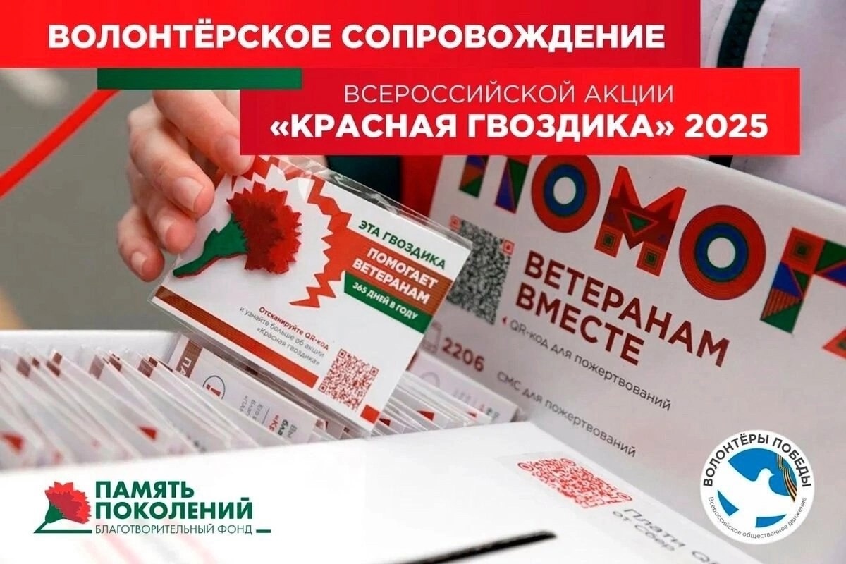 акция Красная гвоздика.